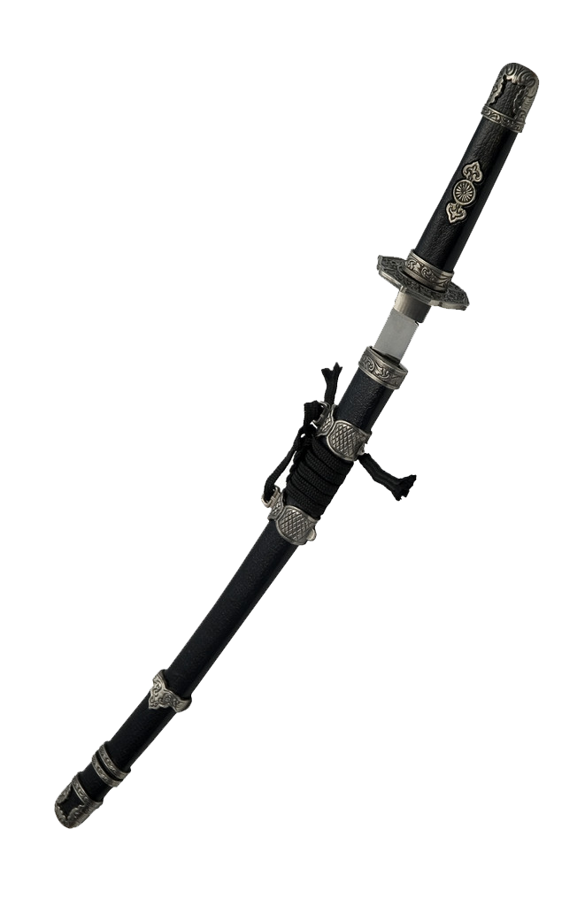 Petite Katana samouraï utilisée pour le footer.