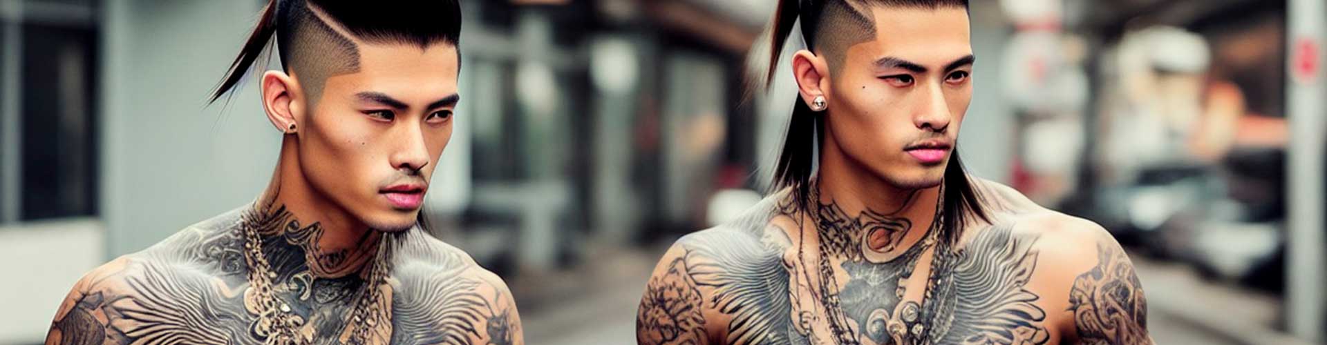 style d'un samouraï : image du header représentant 2 personnes avec un look inspiré aux samouraïs.