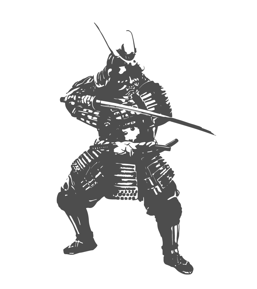 Image pour la catégorie habillement samouraï. samouraï en png.