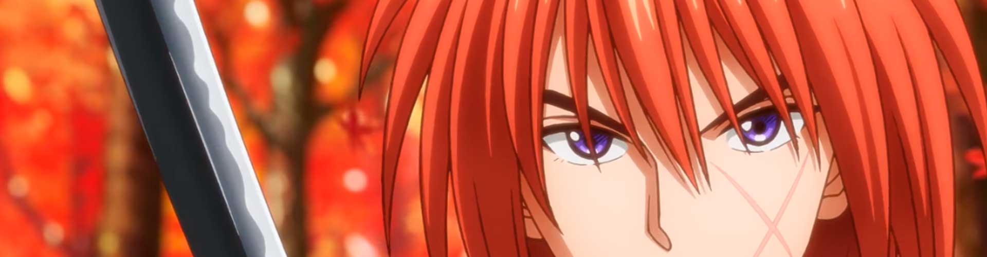 Kenshin Himura, personnage du manga Samurai X. Image du header de l'article.